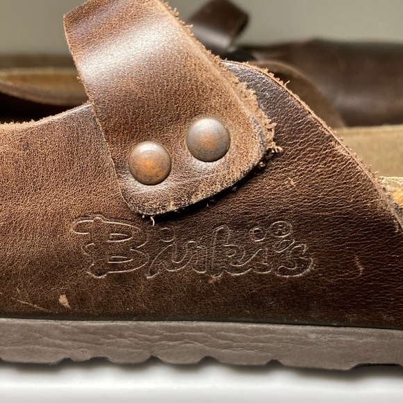Brown Leather Birki’s Sandals - Picture 4 of 12